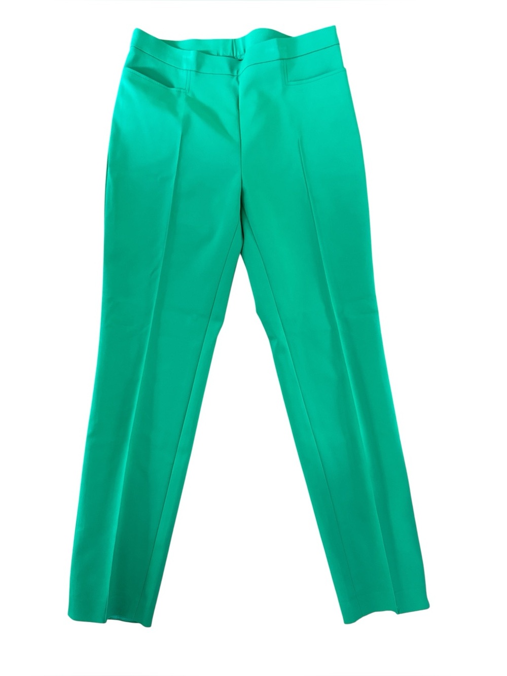 Akris‎ Punto Franca emerald green stretch tapered pant $520 - Picture 3 of 10